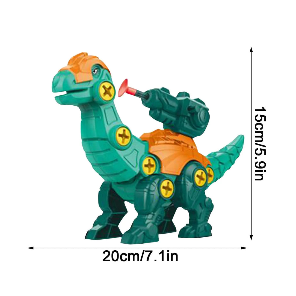 Large Disassembling Dinosaur Building Block Assembly Suit with Transmitter N35815
