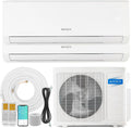 9000 + 9000 BTU Dual Zone Mini Split AC/Heating System Y869339