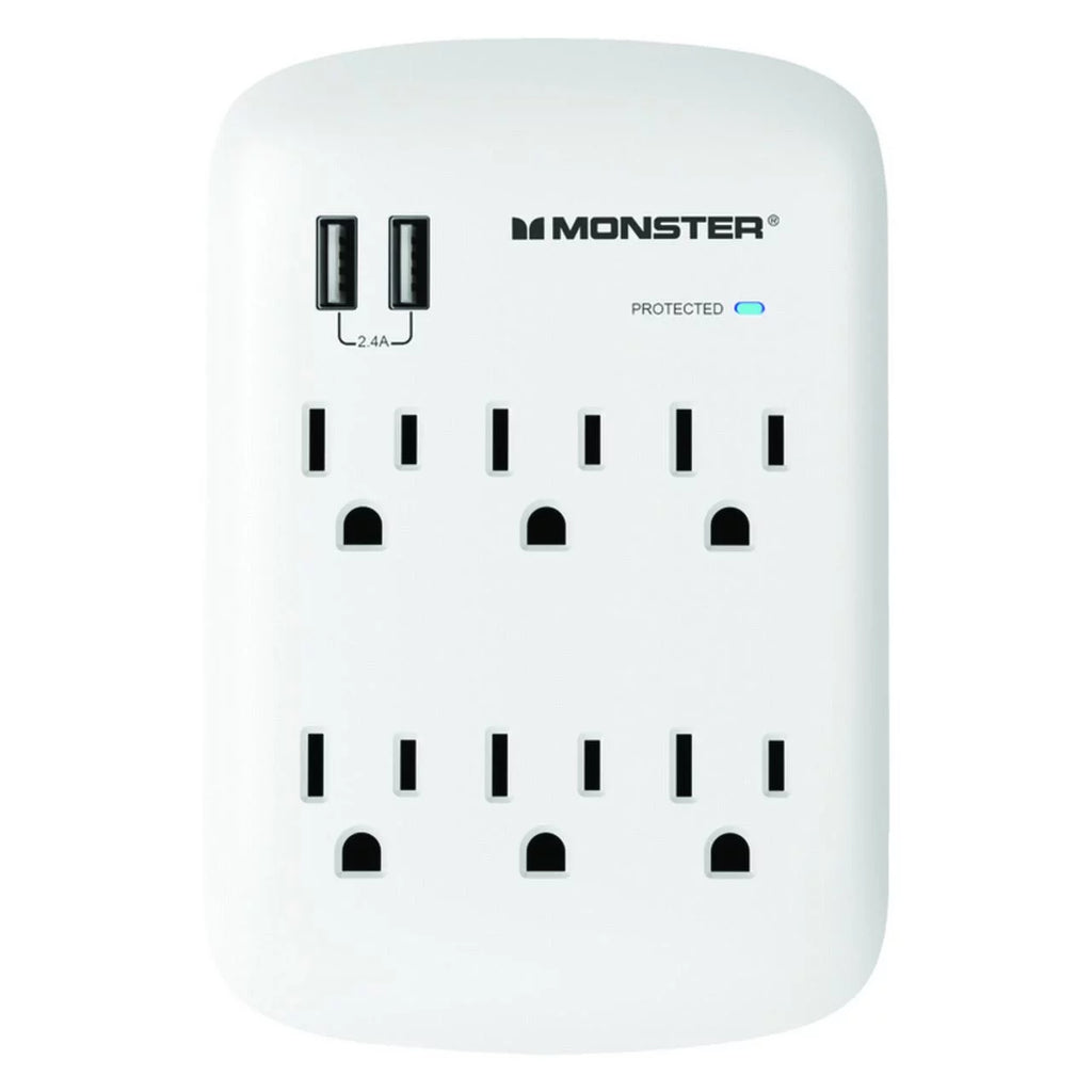 Surge Protector Wall Tap, 1875 Watts, 125 Volts R526