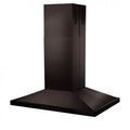 36 in. 400 CFM Black Stainless Steel Island Range Hood D472929