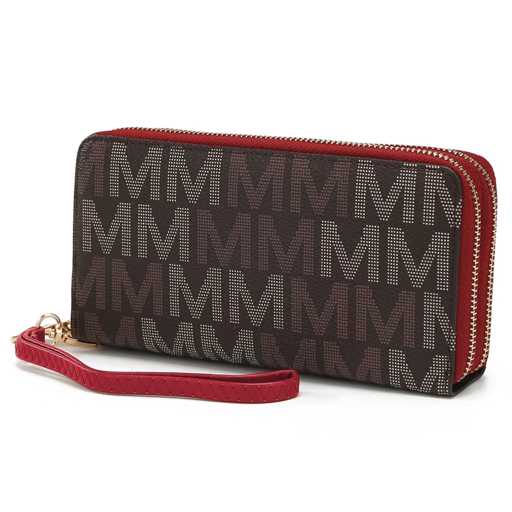 Brown Wristlet Wallet C39045