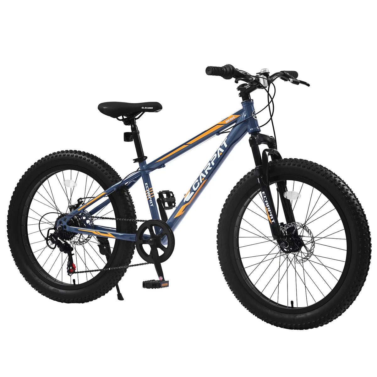 24 inch Fat Tire Bike with 7-Speed and Dual-Disc Brakes W7635