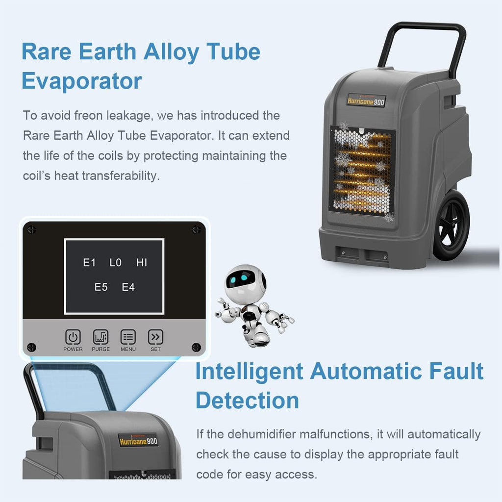 190 PPD Large Capacity Compact Dehumidifier A280026
