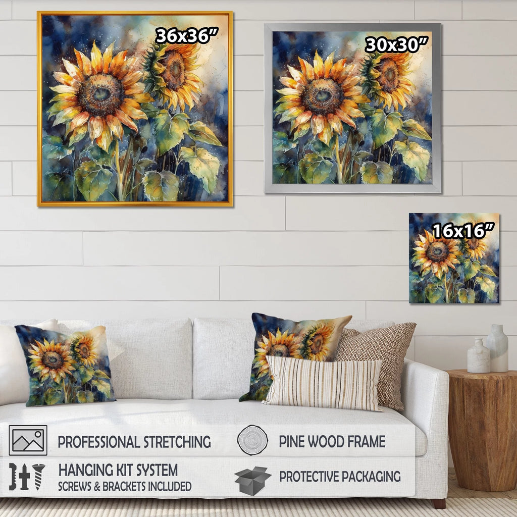 Framed Canvas Art Print 30 in. wide x 30 in. high M32462