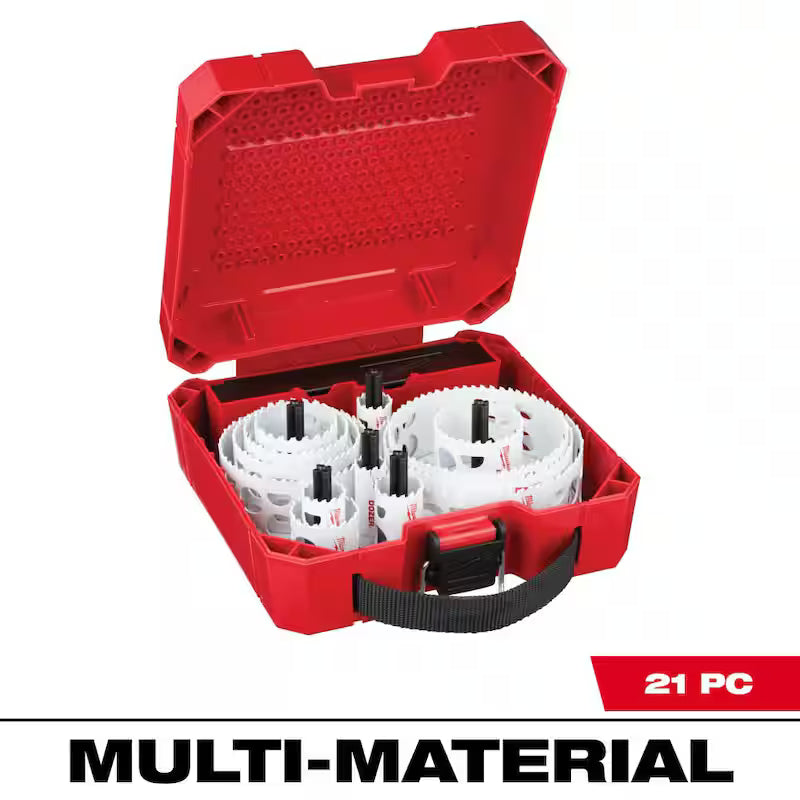 21-Piece Bi-Metal Hole Saw Set V245513