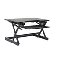 32" Height Adjustable Standing Desk Converter in Black T564