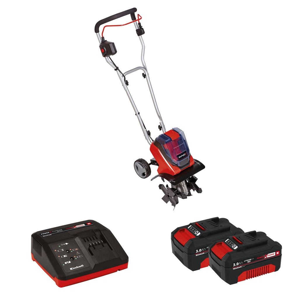 Cordless 8-Inch Tiller with 2X 3.0-Ah Battery and Fast Charger G886962