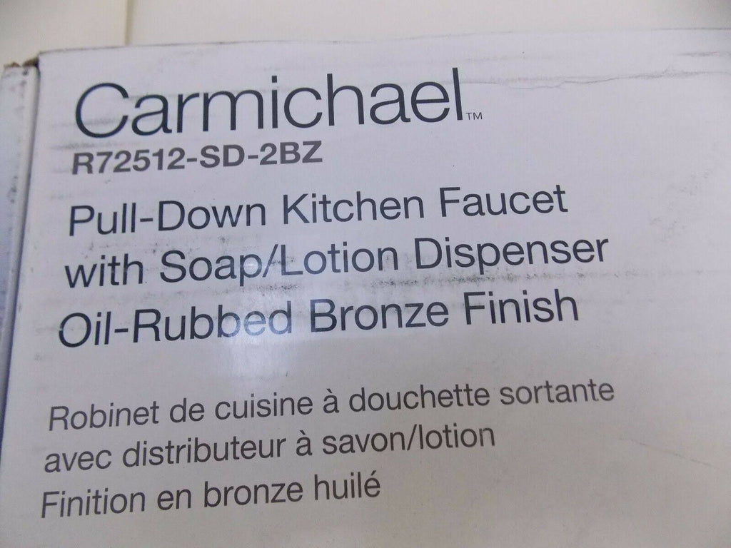 Oil Rubbed Bronze Pull-Down Kitchen Faucet W193