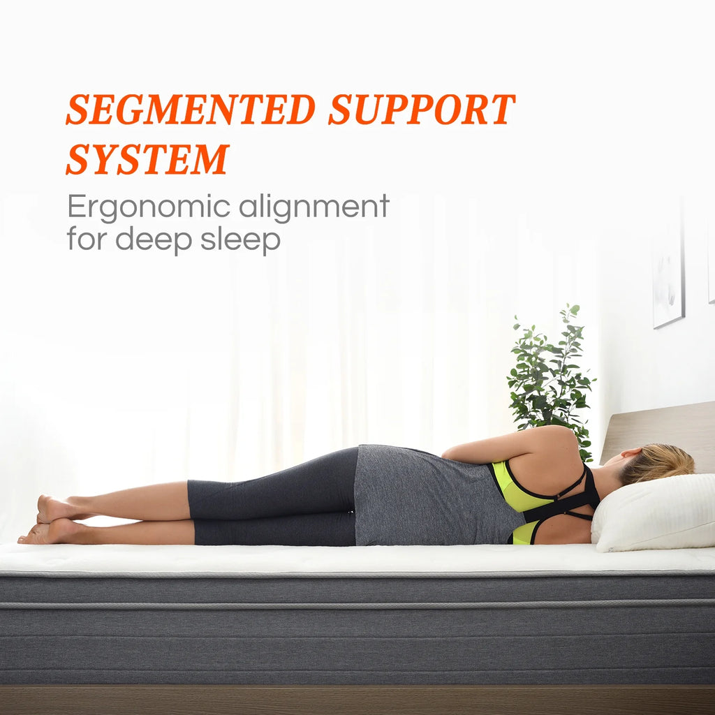 Queen Size Pocket Spring Hybrid Mattress E770