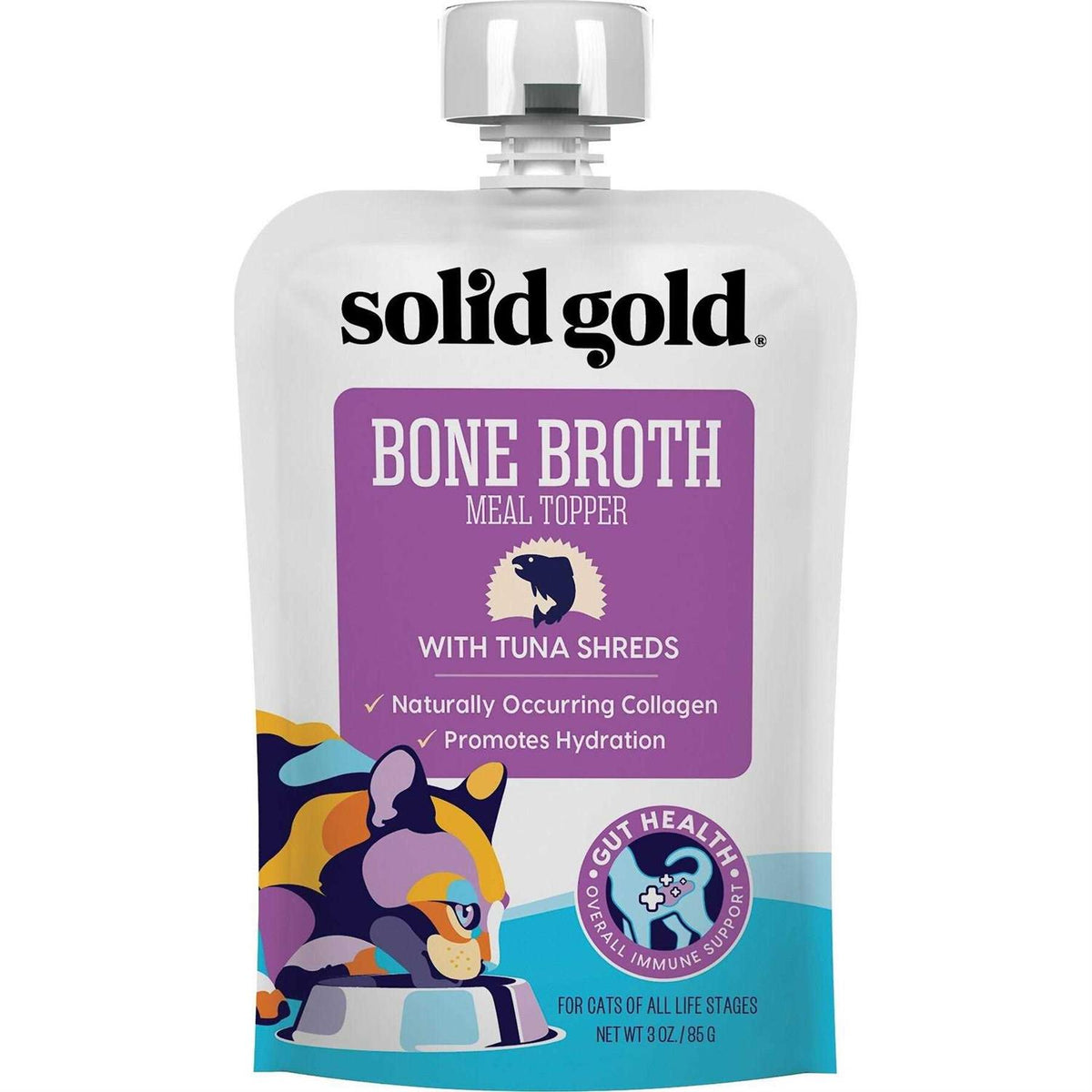 Solid Gold Bone Broth Shreds Meal Topper W850182