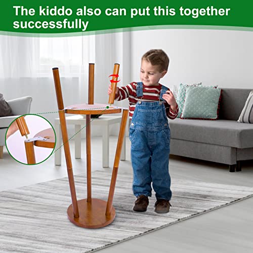 2 Tier Convertible Wooden Plant Stand L8128