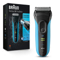 Rechargeable Wet Dry Electric Shaver with Precision Trimmer F424