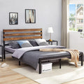 Full Size Bed Frame with Wooden Headboard C192035