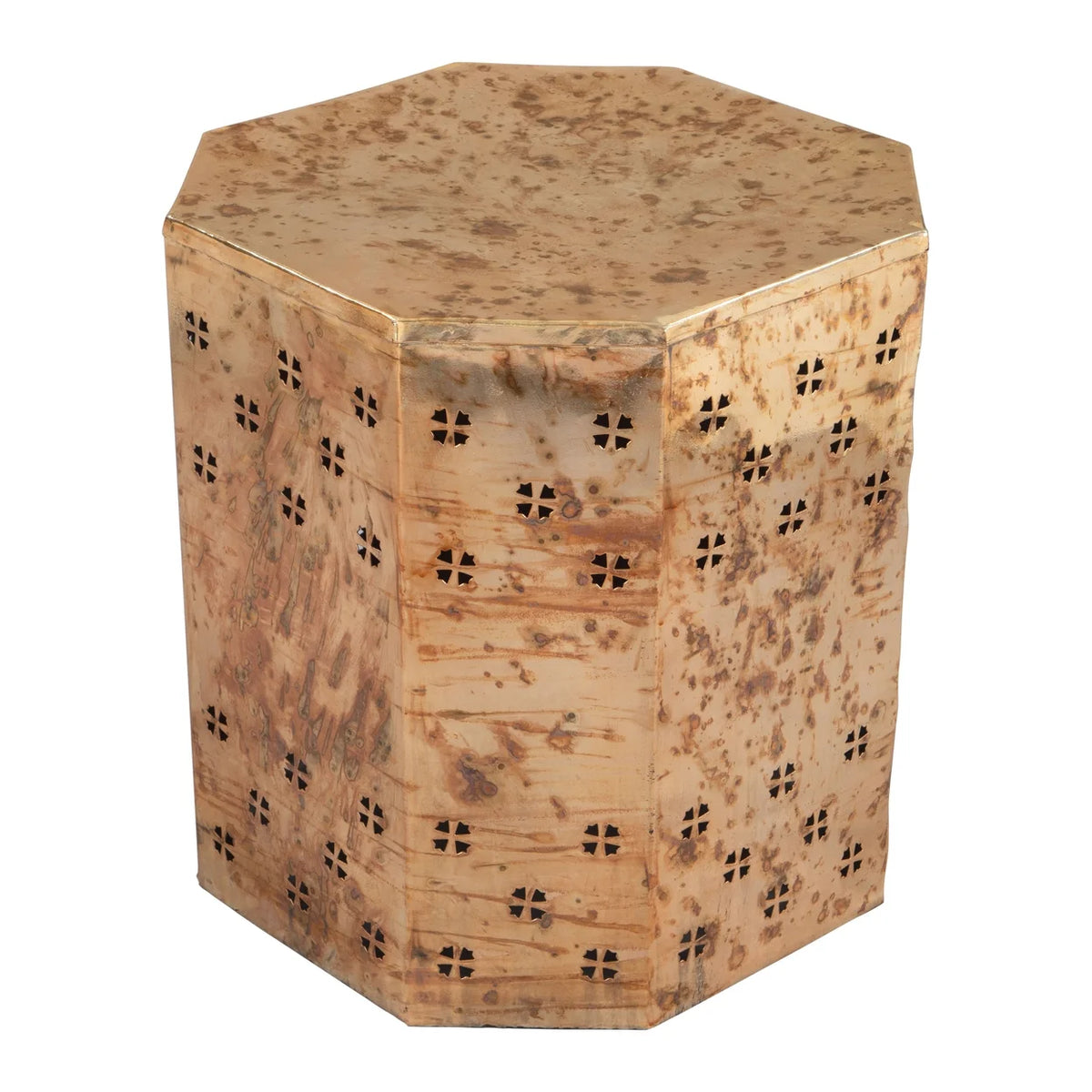 Side Table Antique Copper P21513