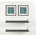 Ebony 2-Piece Wall Shelf Set E387710
