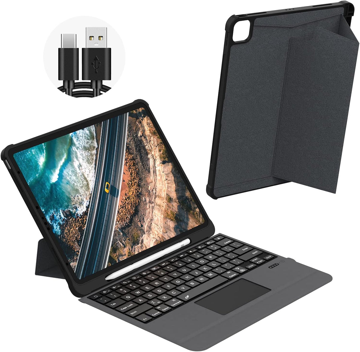 Backlit Keyboard Case for iPad Air 4th Gen 10.9 inch D166034