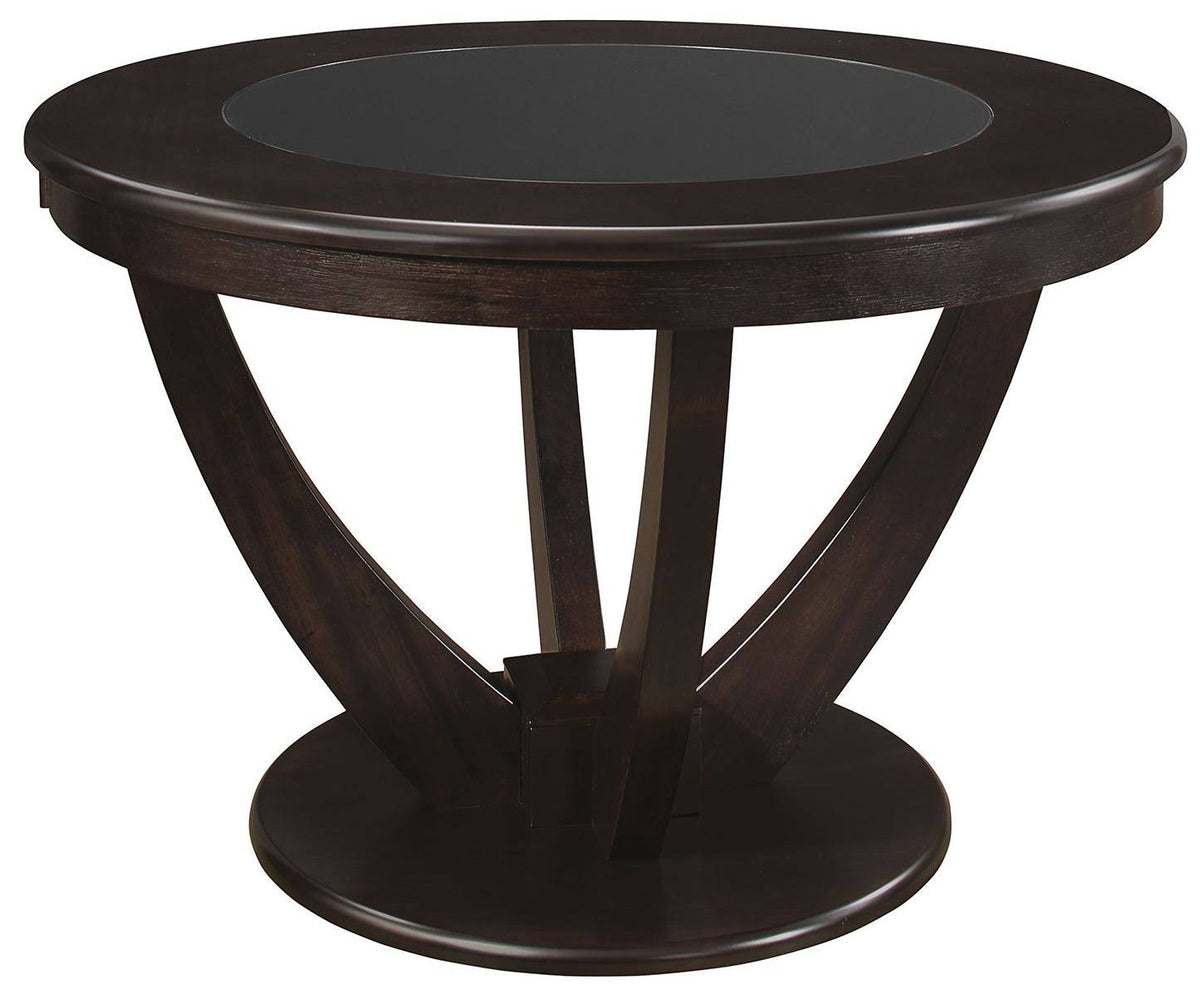 Cappuccino Round Dining Table K9707