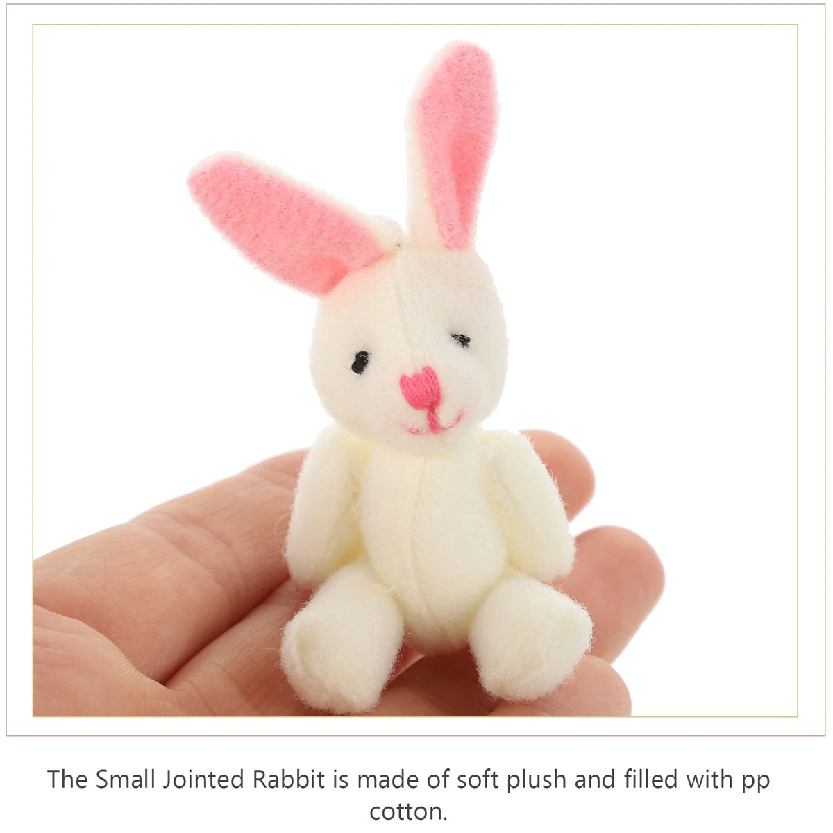 30 Pcs Mini Bunny Stuffed Animal Plush Toy R641