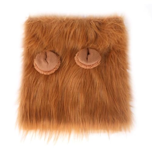 Brown Dog Wig with Ears X692