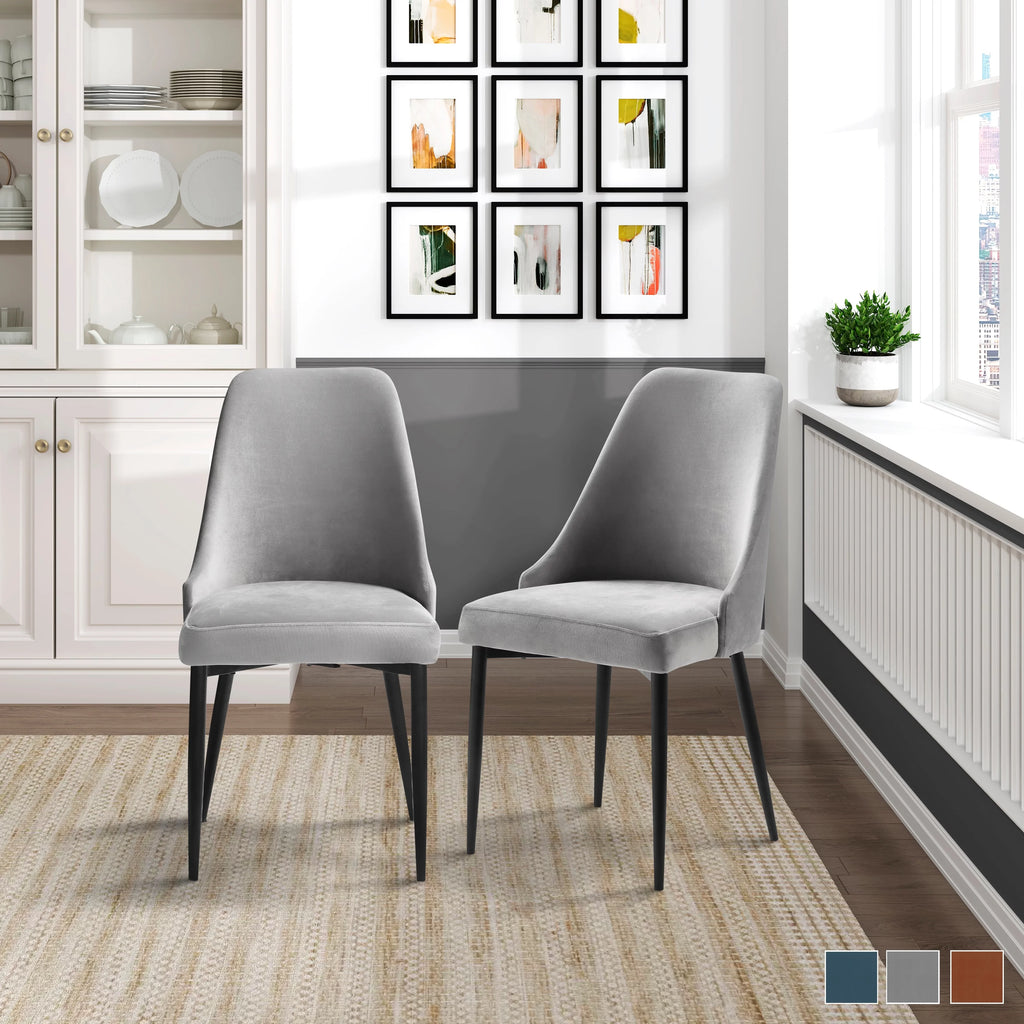 Orange Dining Chair Set of 2 O72993