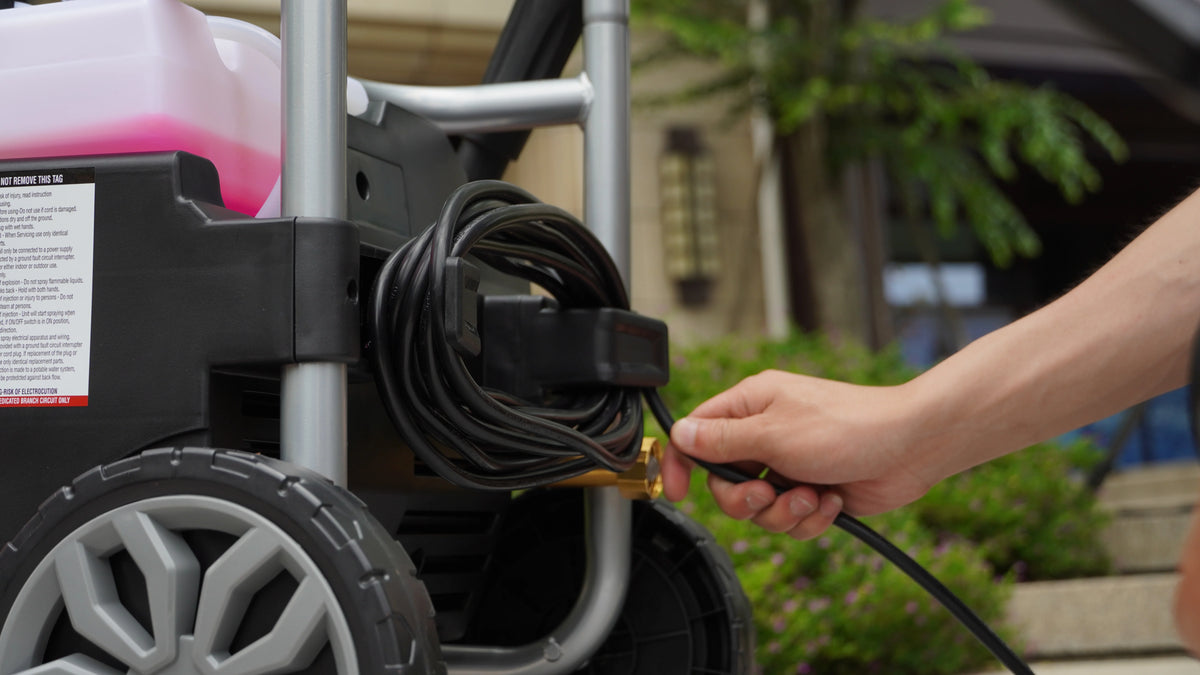Electric Pressure Washer 1800PSI Red Black P36316