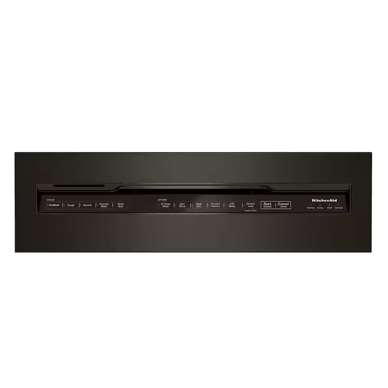 Black Stainless Tall Tub Dishwasher with Stainless Steel Tub, 39 DBA S396
