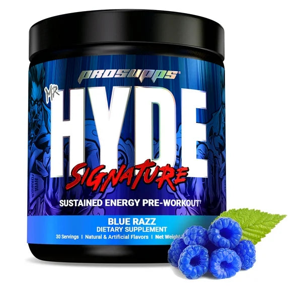 Blue Razz Pre-Workout Powder 14.7 oz D164