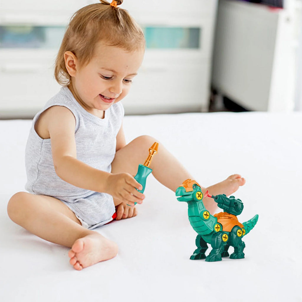 Large Disassembling Dinosaur Building Block Assembly Suit with Transmitter N35815