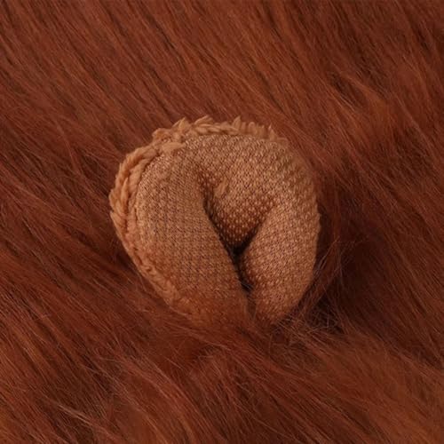 Brown Dog Wig with Ears X692