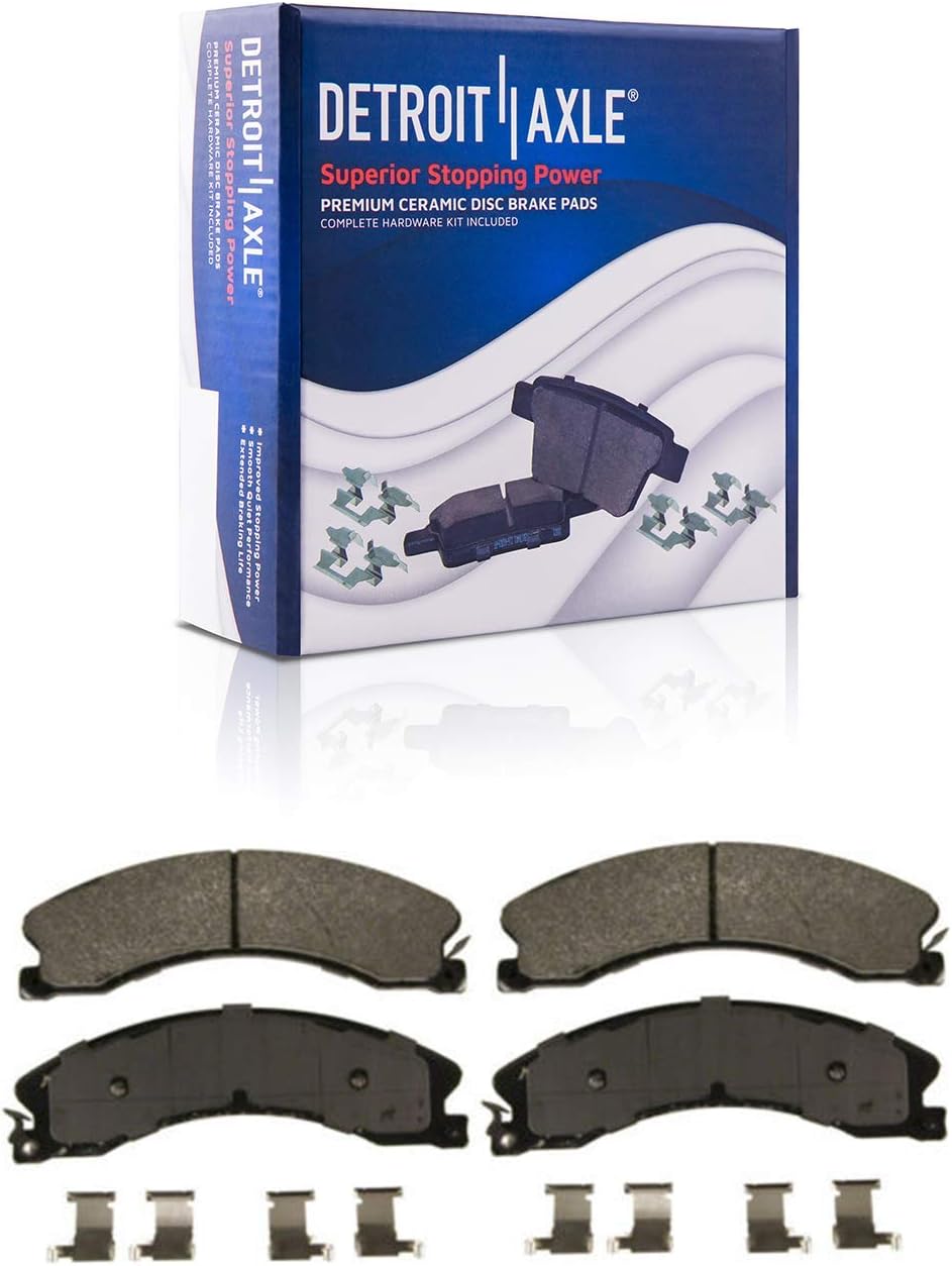 Front Disc Rotors and Brake Pads 4pc Set S28253