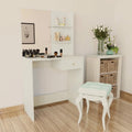 White Chipboard Dressing Table U410251