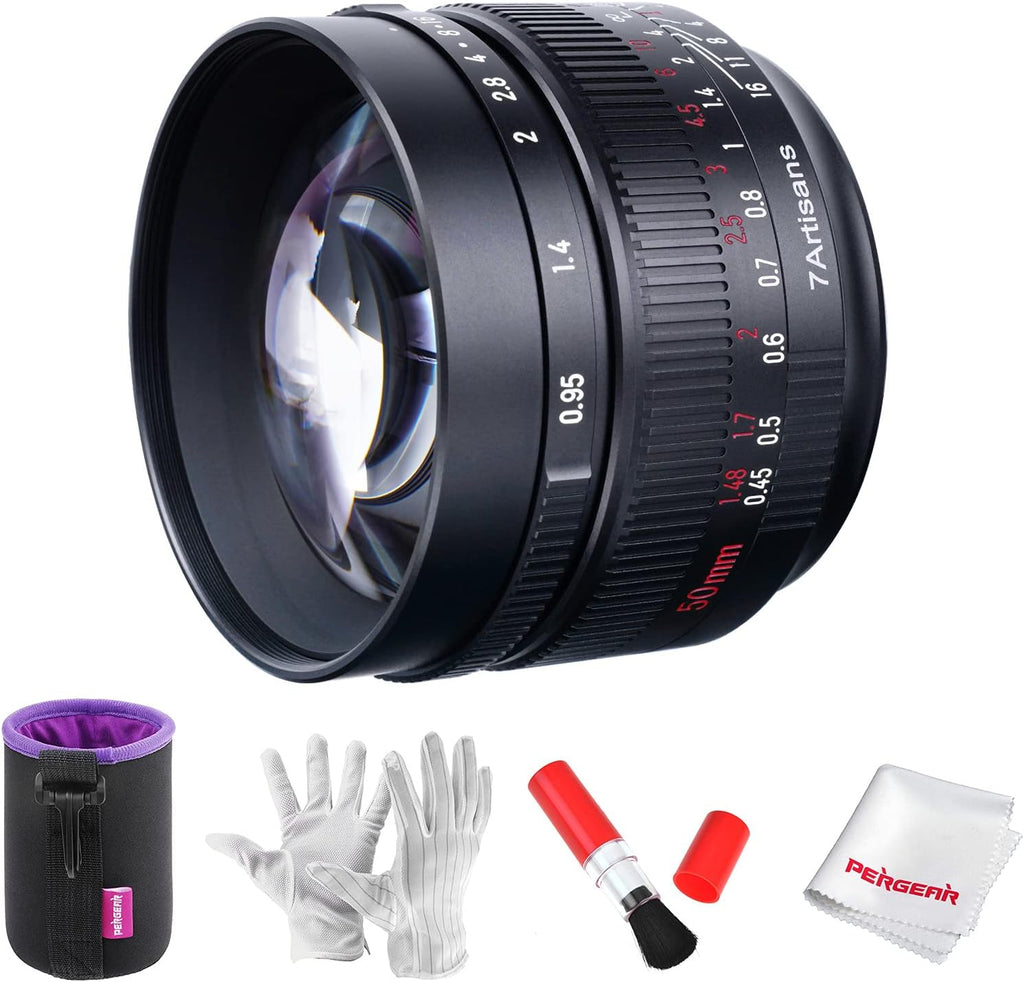 50mm F0.95 Manual Lens for Fuji X-Mount Cameras T3206