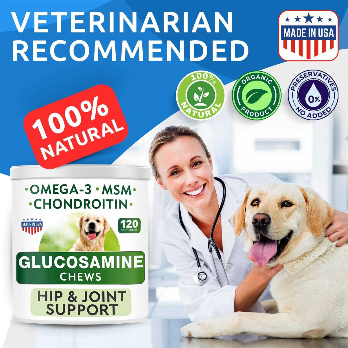 Glucosamine Chews for Dog Q1260