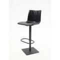 Camel Swivel Stool with Basket Weave Back and Seat H36095