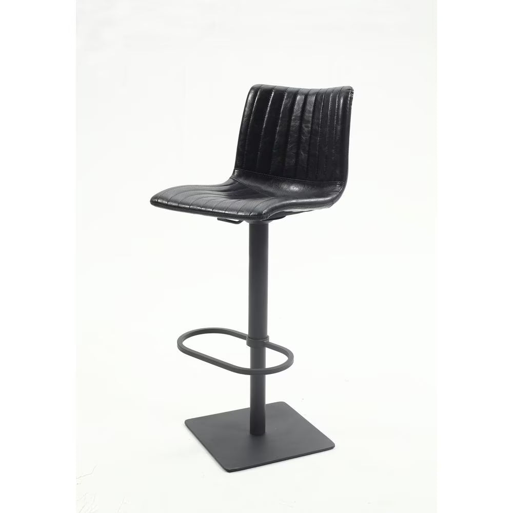 Camel Swivel Stool with Basket Weave Back and Seat H36095