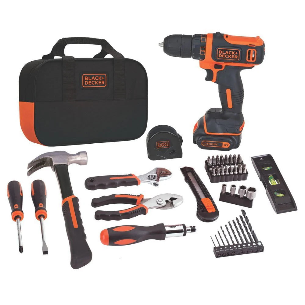 12-Volt MAX Lithium Drill And 59-Piece Project Kit J246530