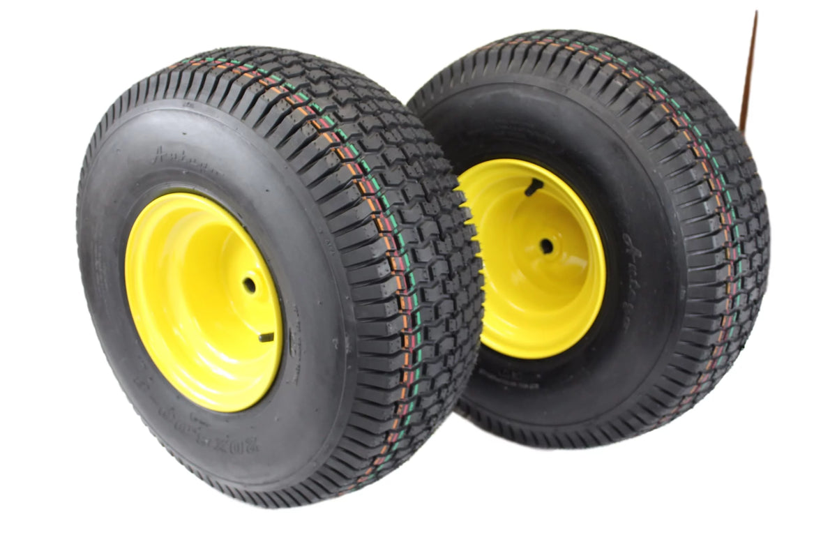 20x8.00-8 Lawn & Garden Mower Tires & Wheels Set of 2 B74789