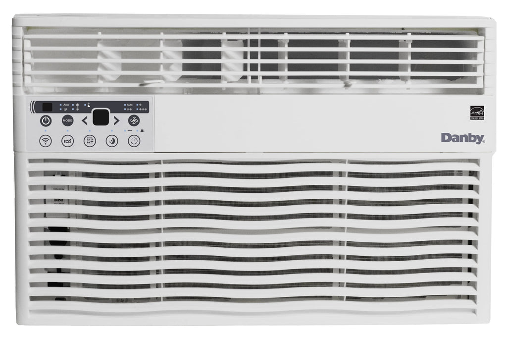 12,000 BTU White Window Air Conditioner with WiFi and Remote W633