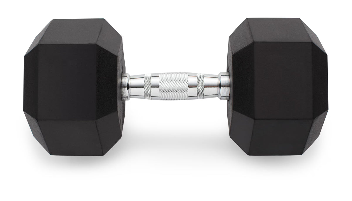 Rubber Hex Dumbbell, 105 lbs K73177