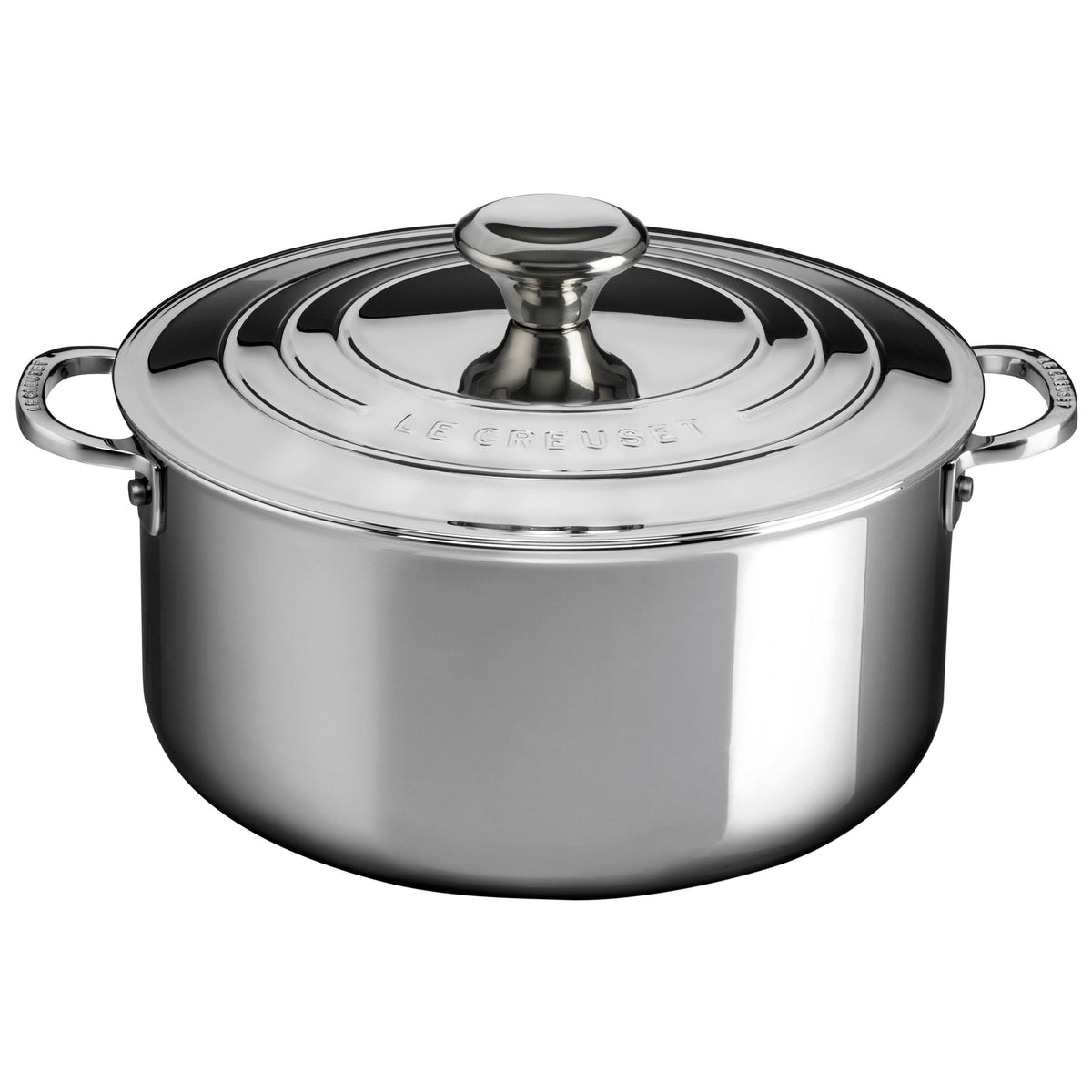 5.5 qt Stainless Steel Shallow Casserole with Lid B28069