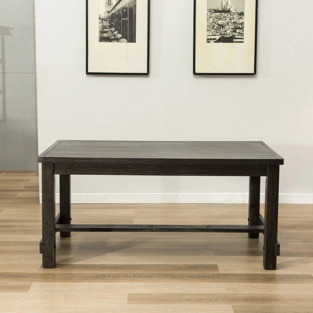 64 in. Rectangular Wooden Dining Table K2093